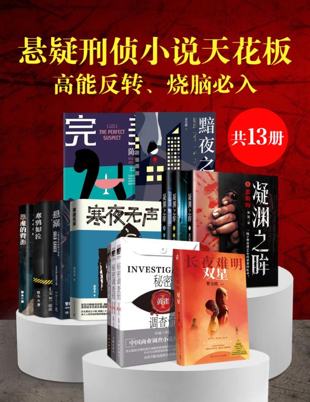 悬疑刑侦小说天花板：高能反转、烧脑必入（13册）